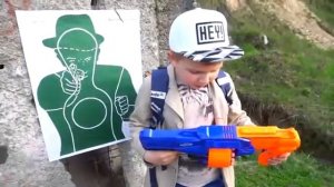 нерфы матвей котовей видео для детей