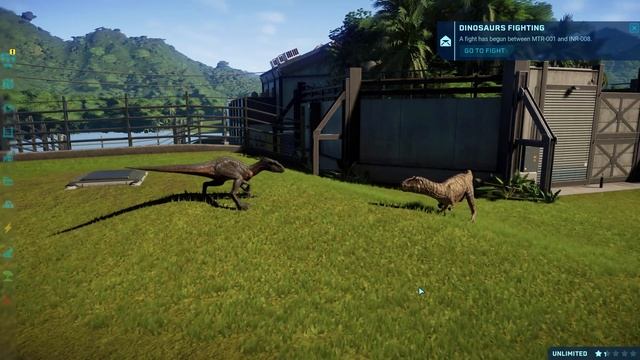 Indoraptor vs Metriacanthosaurus! - Dino Fights! (4K UHD) смотреть онлайн