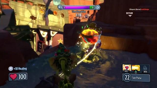 Plants vs Zombies garden warface 1 смотреть онлайн