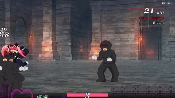 【同人ACT】エリスディスノミア-ErisDysnomia- プレイ動画 part4 4th stage:巣窟