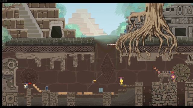 14 минут осталось. "Ultimate Chicken Horse" смотреть онлайн