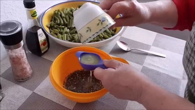 Летний витаминый Cалат из спаржевой фасоли!Домашняя еда Кухня Рецепты смотреть онлайн