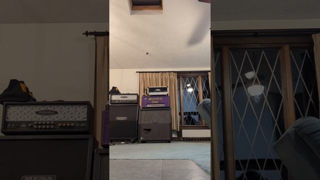 EMG81 + OD808 + 5150iii 50w + DV77 inside Peavey XXX cab смотреть онлайн