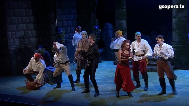 With cat-like tread, The Pirates of Penzance смотреть онлайн