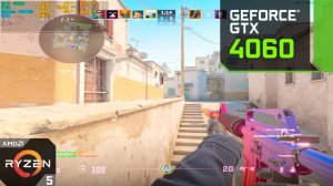 CS2 : RTX 4060 8GB + Ryzen 7500F