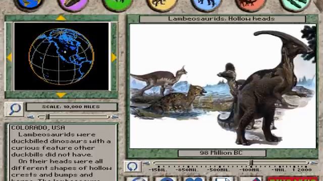 3D Dinosaur Adventure Lambeosaurid Theme смотреть онлайн