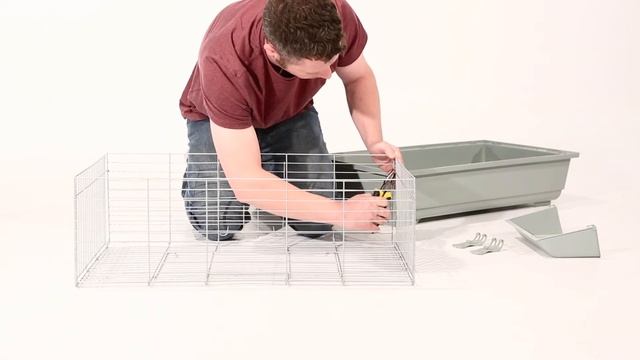 Little Friends Rabbit/Guinea Pig Cage - Assembly Video смотреть онлайн