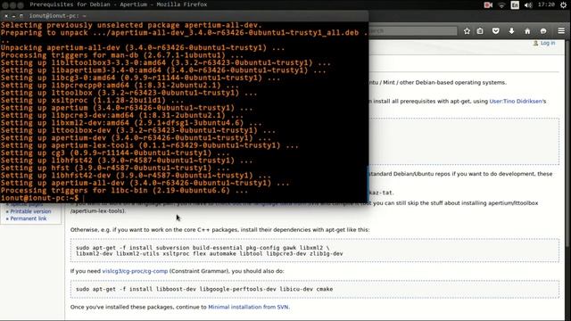 Instalare apertium pe ubuntu смотреть онлайн