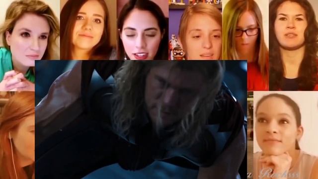 Thor vs Hulk in avengers, reaction mashup смотреть онлайн