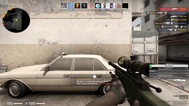 [CS-GO] Aquencendo a mira pra jogar comp! смотреть онлайн