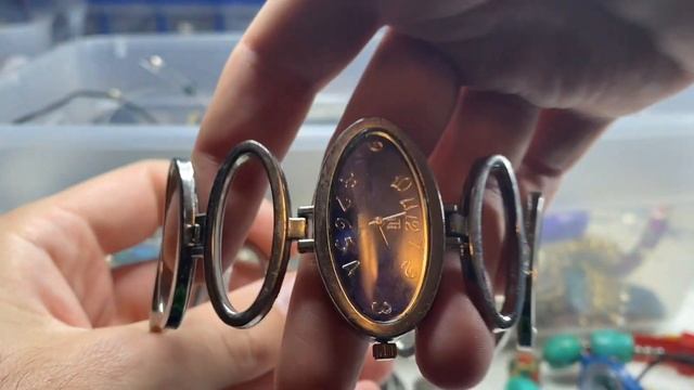 $10 Facebook marketplace junk jewelry box rings, watches, earrings, necklaces HUGE RETURN смотреть онлайн