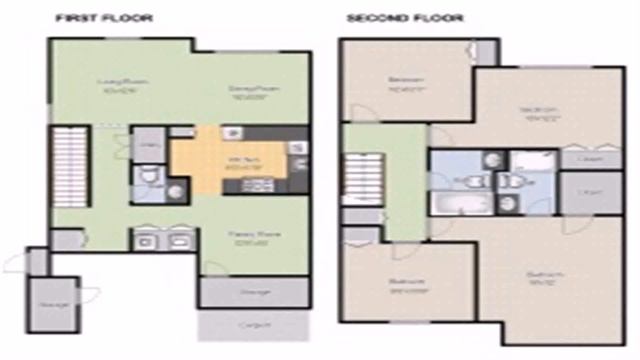 Floor Plan Template For Powerpoint (see description) смотреть онлайн