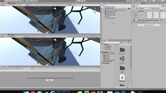 Unity 3D: Creating a Cutscene using Cinemachine смотреть онлайн