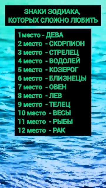 Эти Знаки Зодиака сложно любить. смотреть онлайн