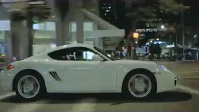Porsche Cayman commercial style смотреть онлайн