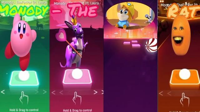 Kirby🆚FAIRY URUROO KANGAROO🆚We Got A Job To Do🆚Annoying Orange❤️Who is best?? смотреть онлайн