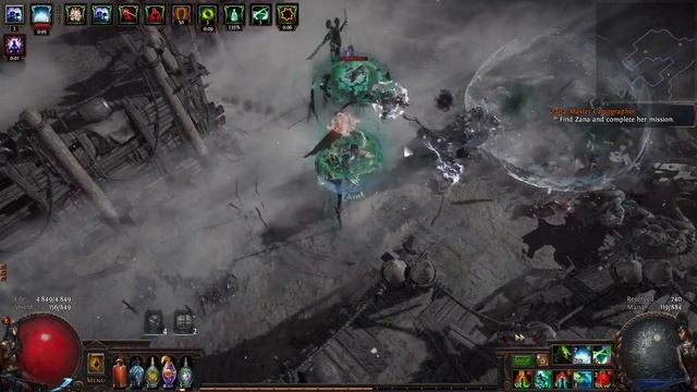 PoE 3.12 - Happy new year ! :) - The Nightblade #11 : Shredding the Chimera ! смотреть онлайн