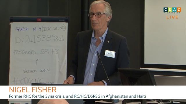 CDAC Network Members' Forum - Opening and Keynote from Nigel Fisher and Yves Daccord смотреть онлайн