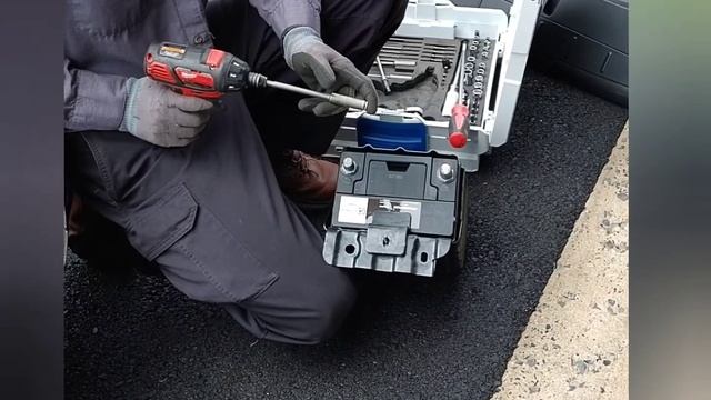 Tesla MODEL X 12 Volt Battery Swap, Done By TESLA Service Technician & Cost