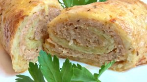 Немного ФАРША и КАРТОШКИ, а какая вкуснотища получается. Бесподобные картофельные рулетики
