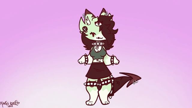 Psychic Dance Routine ❤️💚🔮 // First Toonsquid Animation! смотреть онлайн