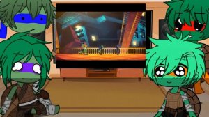 °•° Реакция TMNT на ROTTMNT || React TMNT to ROTTMNT || Eng/Рус|| Гача клуб /Gacha club °•°