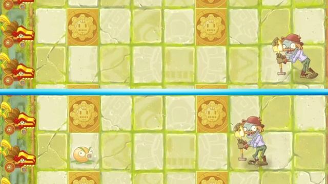 Fire Peashooter 10 vs Citron 10 - Premium vs Free Plants - PVZ 2 Gameplay смотреть онлайн