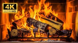 Камин 24 ЧАСА  СО звуками ОГНЯ..