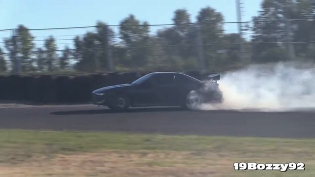 Nissan Silvia S14 with Skyline GT R Engine Sound & Drift Nissan RB26DETT Swap смотреть онлайн