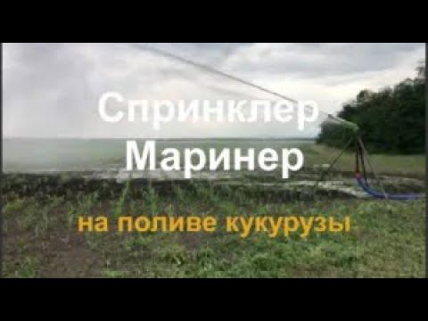 10 спринклеров Маринер (Mariner), Sime - Италия, поливают кукурузу (Юг России)