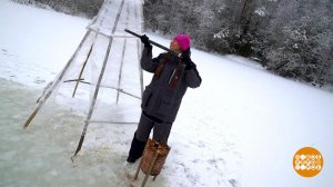 Тёплая палатка для зимней рыбалки. Доброе утро. Суббота. Фрагмент выпуска от 08.02.2025