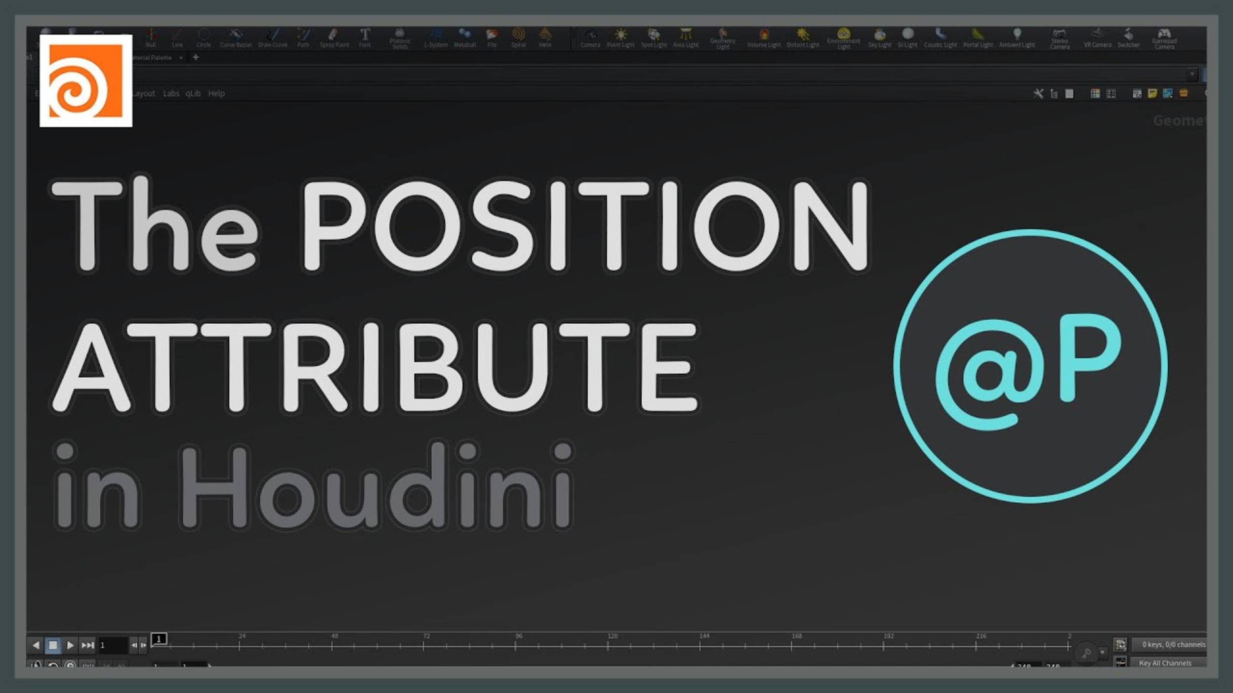 47 The Position Attribute in Houdini смотреть онлайн