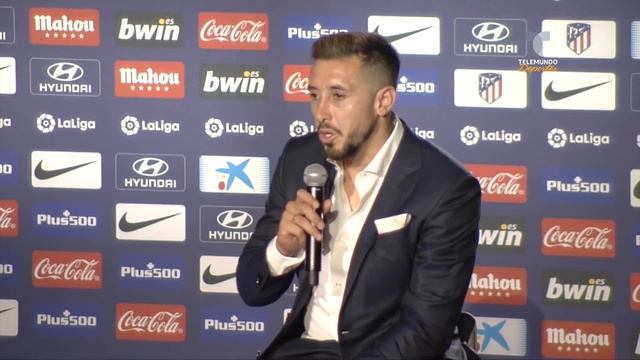 Héctor Herrera es presentado como jugador del Atlético de Madrid | Telemundo Deportes смотреть онлайн