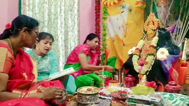 Day 9 Navaratri Vlog | Mahishasura Mardini Devi | Pooja | Sai Sister's World | #2022 #vlogs #9days смотреть онлайн