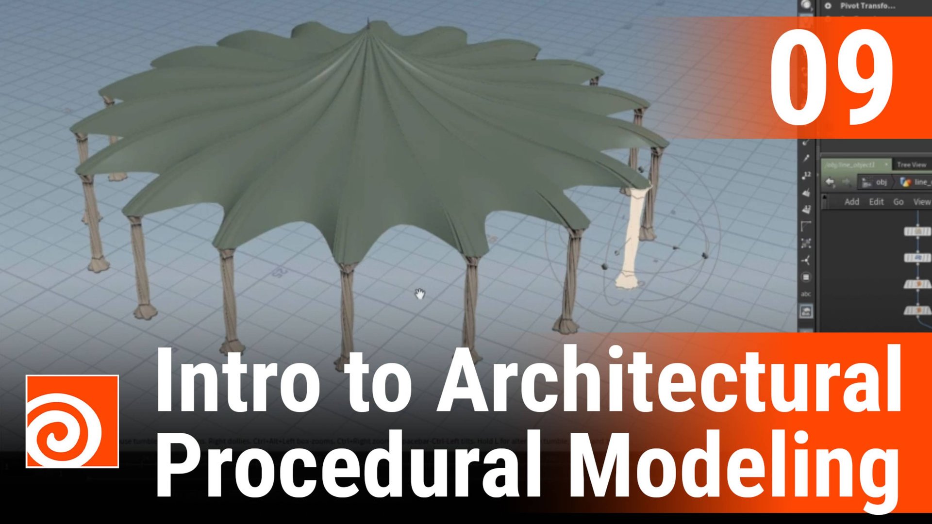 9. Intro to Circle Procedural Modeling смотреть онлайн
