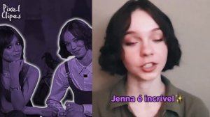 Emma Myers and Jenna Ortega Cute moments edit | Legendado