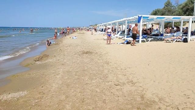 Пляж Джемете 28.07.24. Лежать негде, сидеть негде, стоять негде смотреть онлайн