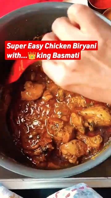 Super easy and delicious chicken biryani with basmati rice...#shorts #trending смотреть онлайн