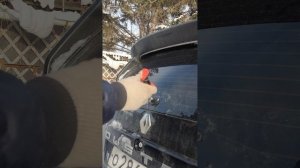 Замена заднего дворника (проводка) Рено Дастер, renault duster.mp4