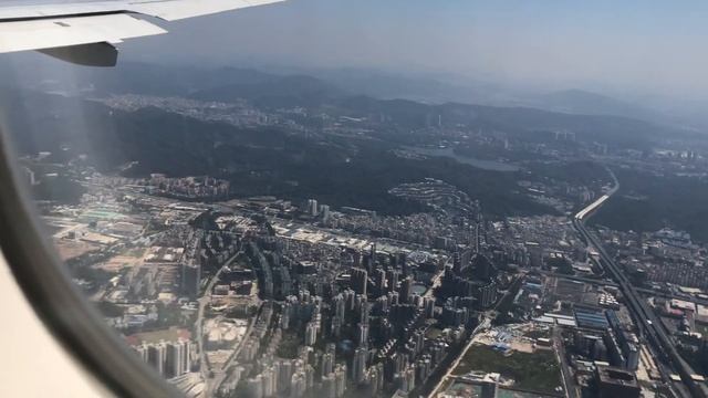 China Eastern Airline Flight MU5303 Shanghai HongQiao to GuangZhou China Landing - 6/10/2019 смотреть онлайн