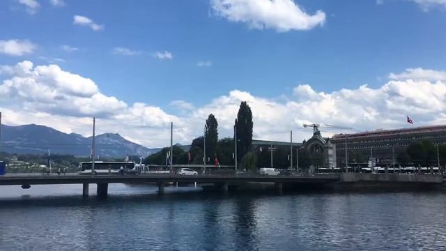 Люцерн.  Мост Капельбрюкке. Luzern. Switzerland