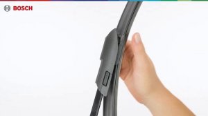 Снятие дворников-щеток AEROCLIP (GWB094 - Bosch Aerotwin Jet Blade) с системой подачи воды в щетки