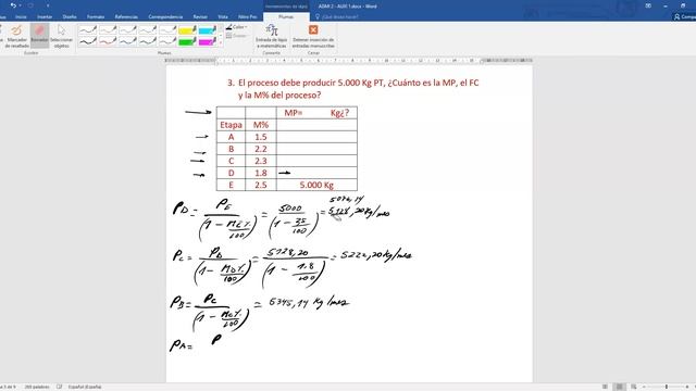 BALANCE DE MASA Y FACTOR DE CONVERSION - Clase 1 (PARTE 2) смотреть онлайн