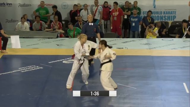 Daiva Krisciuniene VS Yui Kikukawa смотреть онлайн