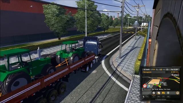 1° viagem de canoas a... ets2 episodio 1 mapa rbr смотреть онлайн