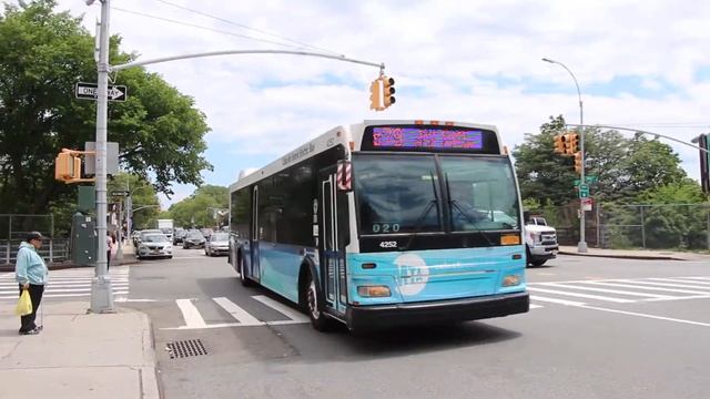 2009 Orion VII Next Gen #4252 on the S79 Select Bus Service at 92nd Street and Gatling Place смотреть онлайн