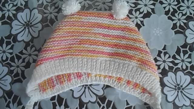 Вязаный чепчик. Из комплекта _солнечный_. МК Марьюшка смотреть онлайн