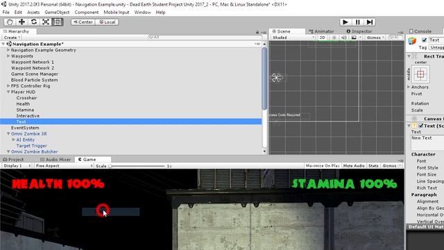 51 - The Stamina System and The HUD (Creeper 001) смотреть онлайн