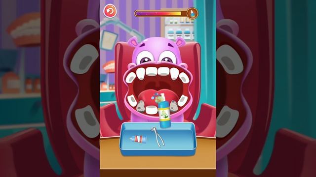 Бегемотик пришёл к стоматологу за помощью! Игры для детей. Увлекательное обучение. Мультики смотреть онлайн