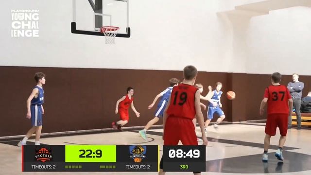 Victrix vs Olympic Lions (26 Тур Young Challenge) смотреть онлайн